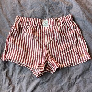 NWOT Dairy Boy Single Fitted Boxer Shorts in Candy Stripe Cherry